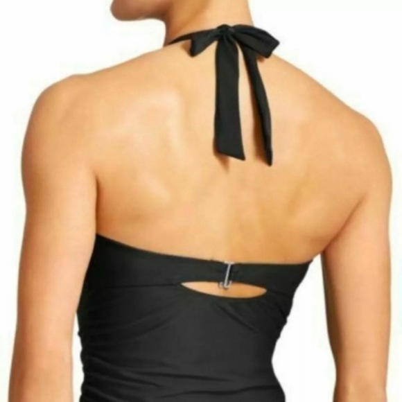 Athleta  WILD BLOOM Tara Halter Tankini Swim - Picture 2 of 5